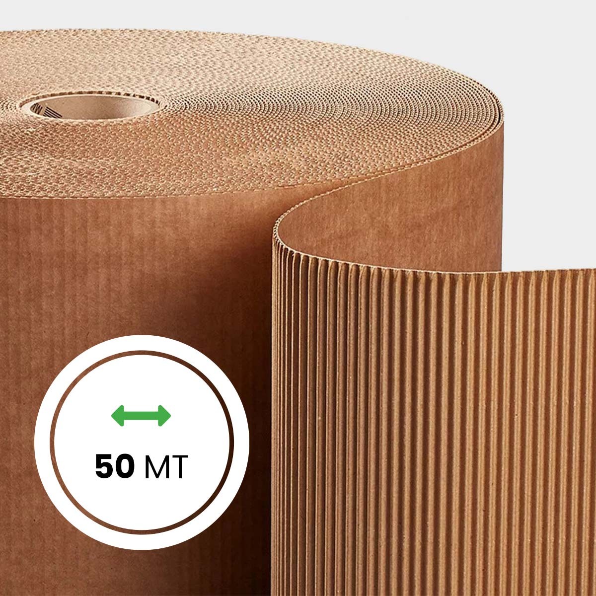 Rotolo Cartone ondulato altezza 100 cm lunghezza 50 metri