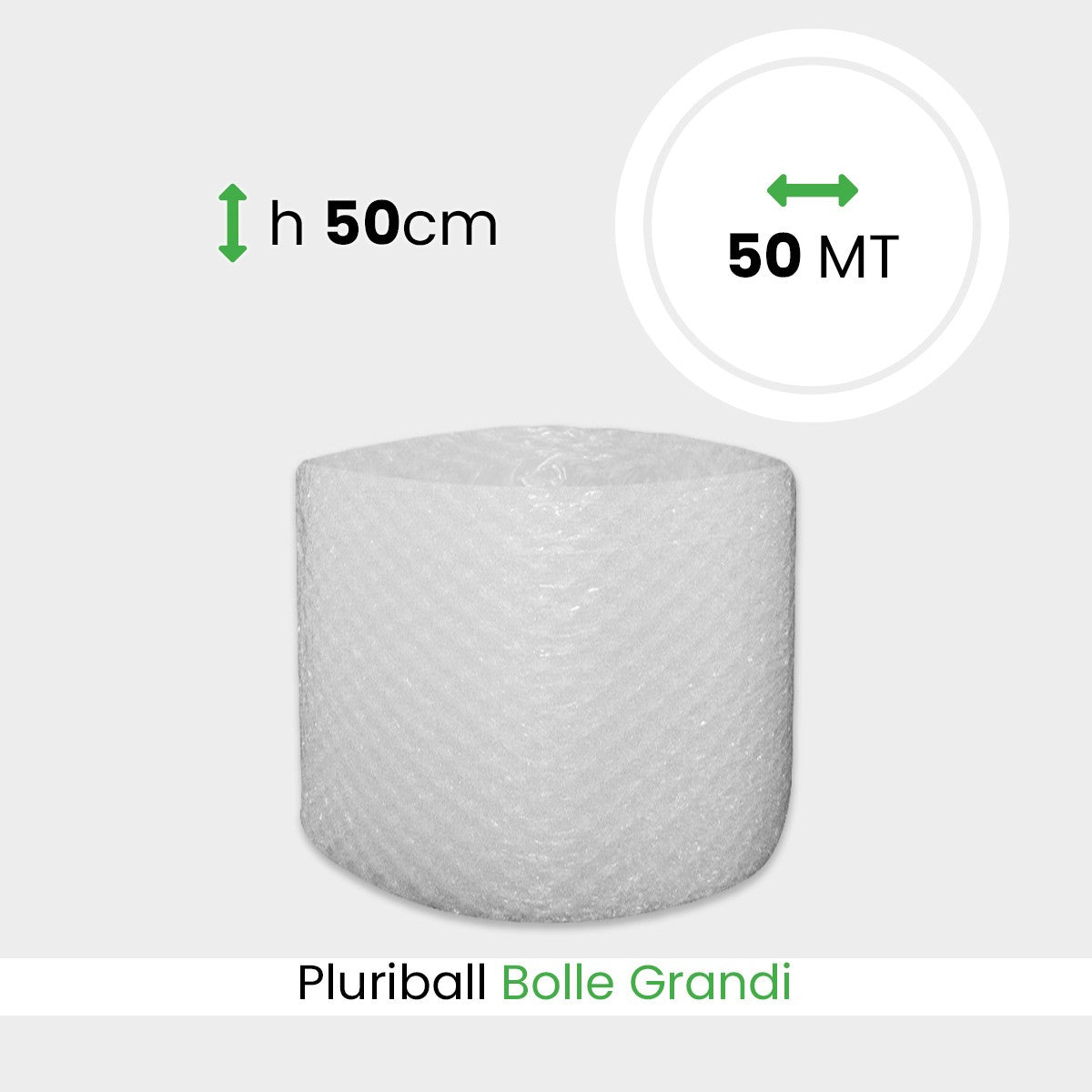 Bobina Pluriball bolle grandi altezza 50 cm lunghezza 50 mt