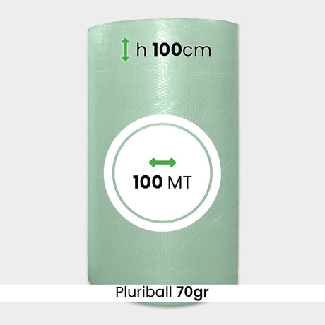 Rotolo Pluriball bolle grandi altezza 100 cm lunghezza 100 mt