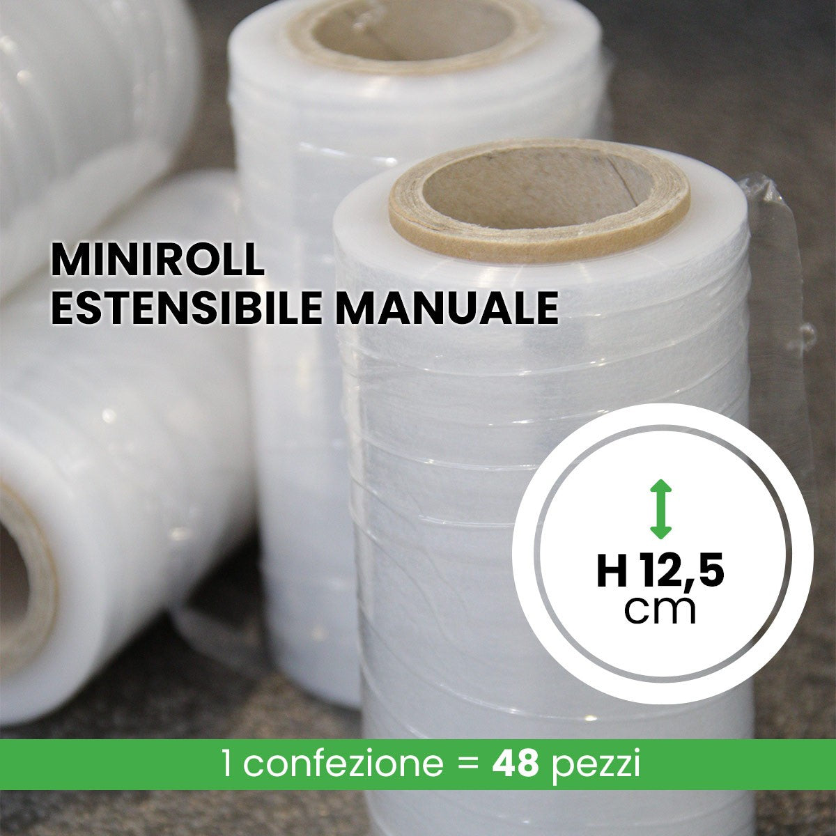 Film Estensibile Manuale formato miniroll H.12,5 23 MY