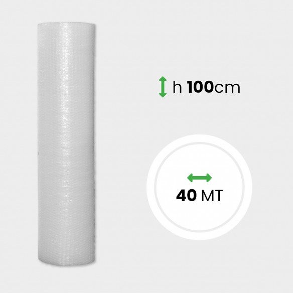 Pluriball Miniroll 35 gr H 100 cm lunghezza 40 mt