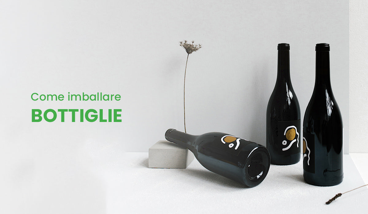 Come imballare bottiglie di vino