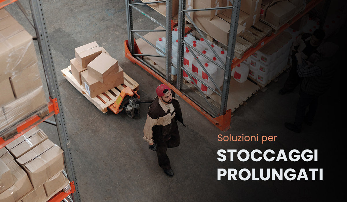 Preparare imballaggi per lunghi stoccaggi