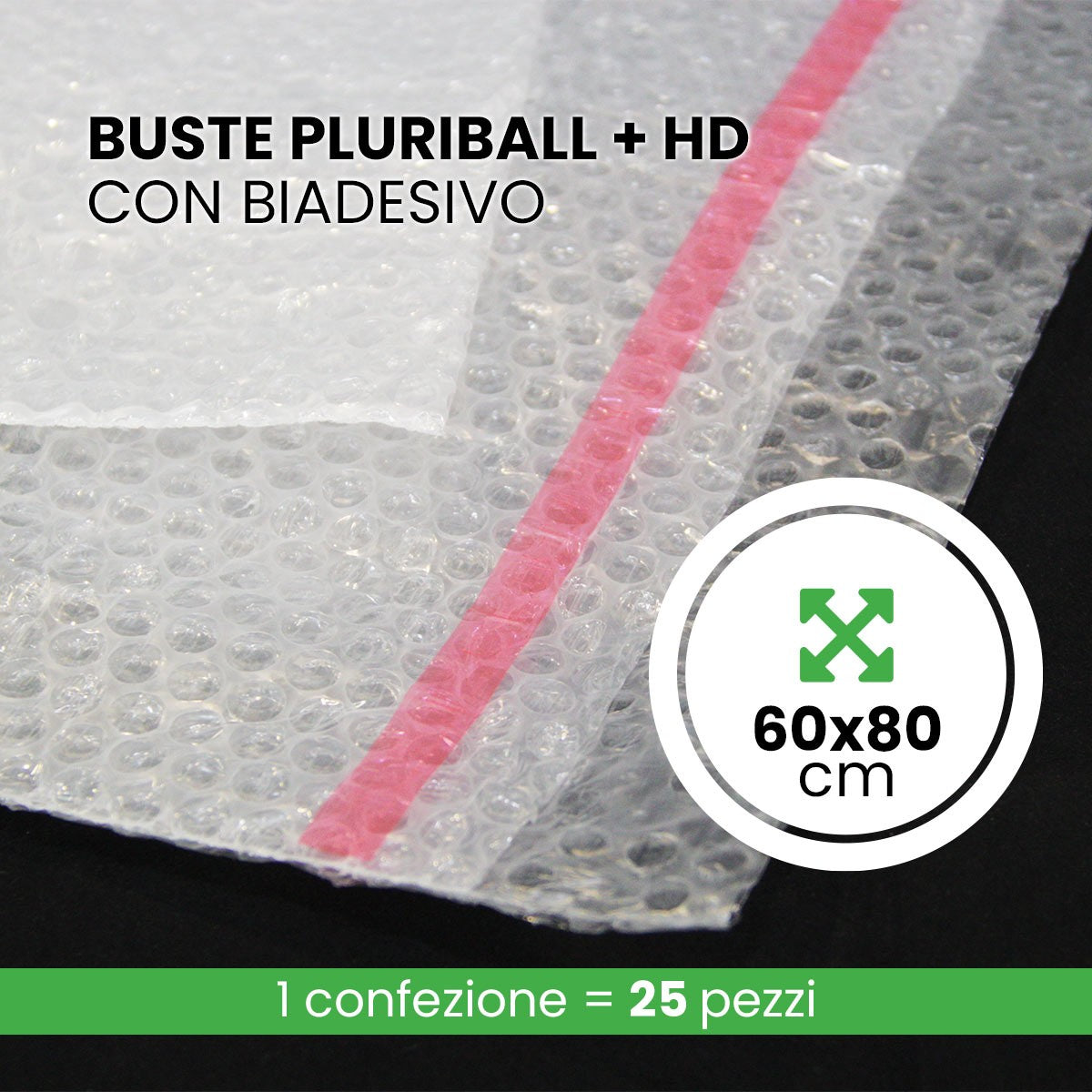 Buste Pluriball + HD 60x80 cm