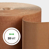 Rotolo Cartone ondulato altezza 100 cm lunghezza 20 metri