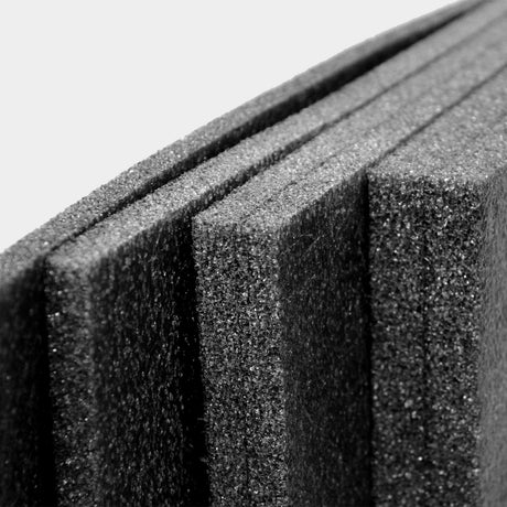 Pannello Espanso di polietilene Nero altezza 120 lunghezza 200 cm spessore 20 mm
