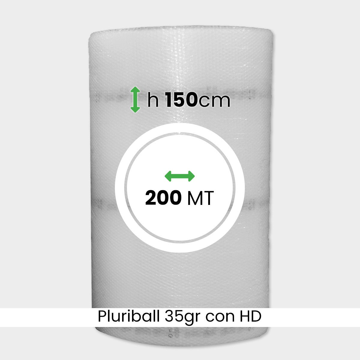 Rotolo pluriball economico altezza 150 cm