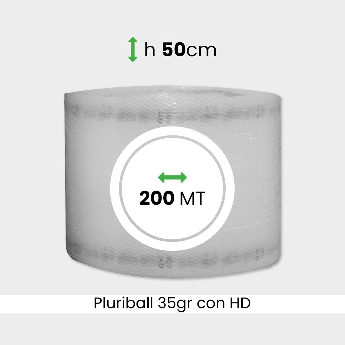 Rotolo pluriball economico altezza 50 cm