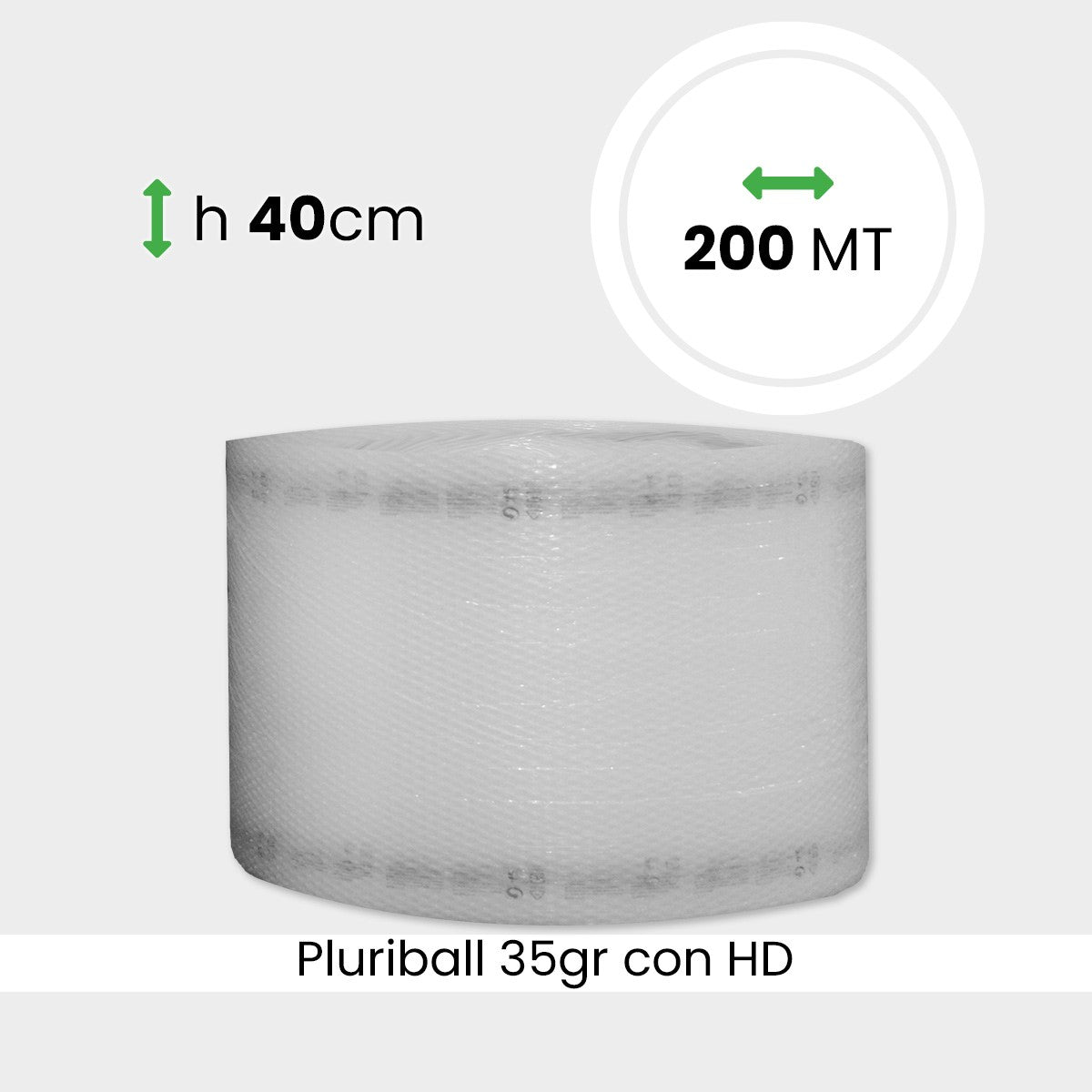 Rotolo pluriball economico altezza 40 cm