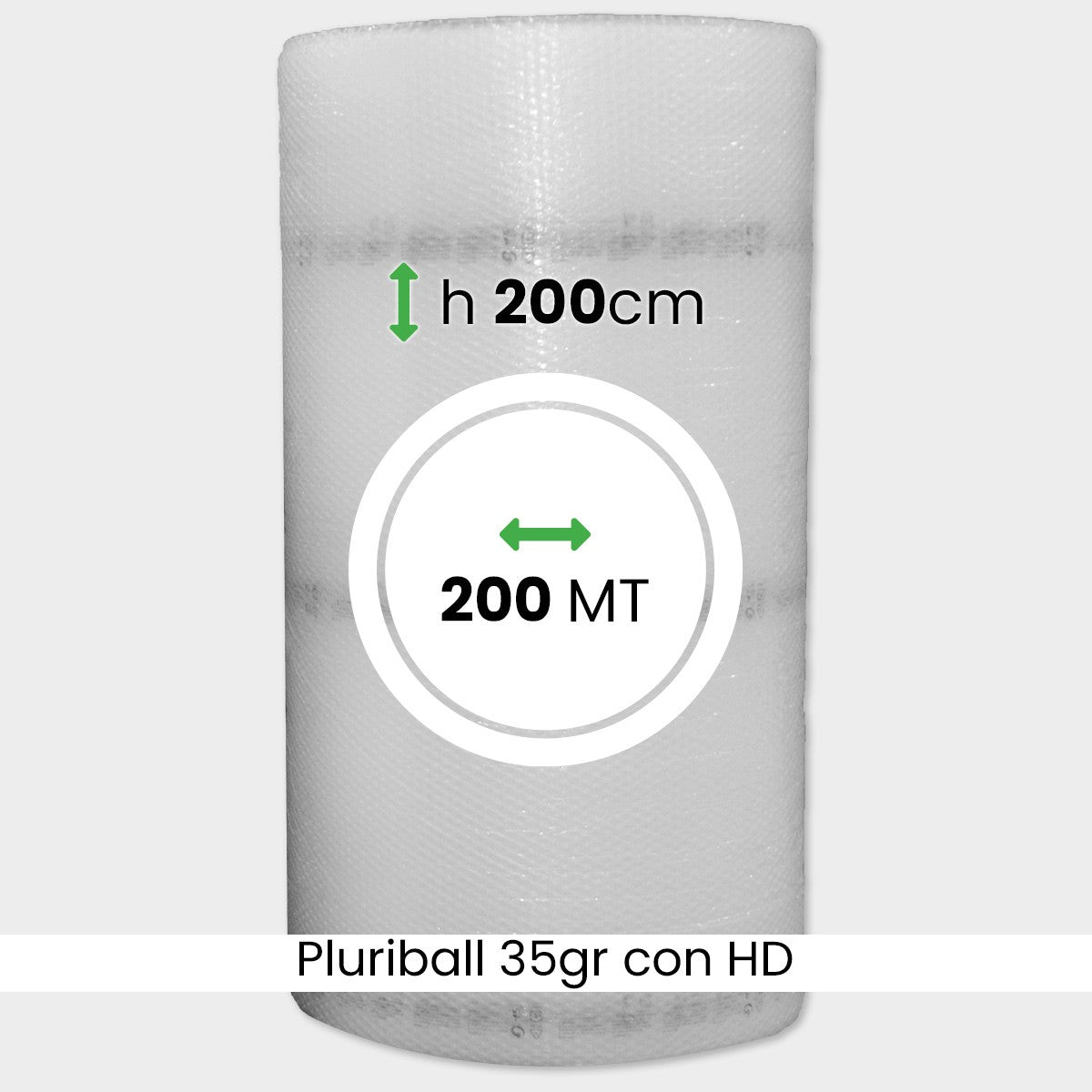 Bobina pluriball economico altezza 200 cm