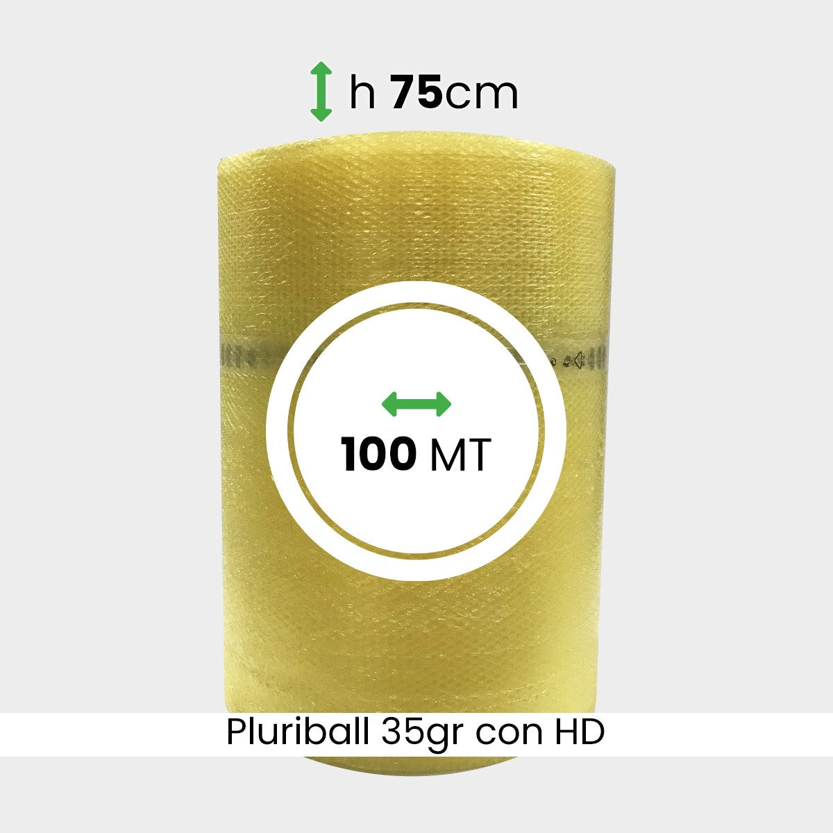Rotolo pluriball economico altezza 75 cm