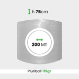 Pluriball pesante altezza 75 cm