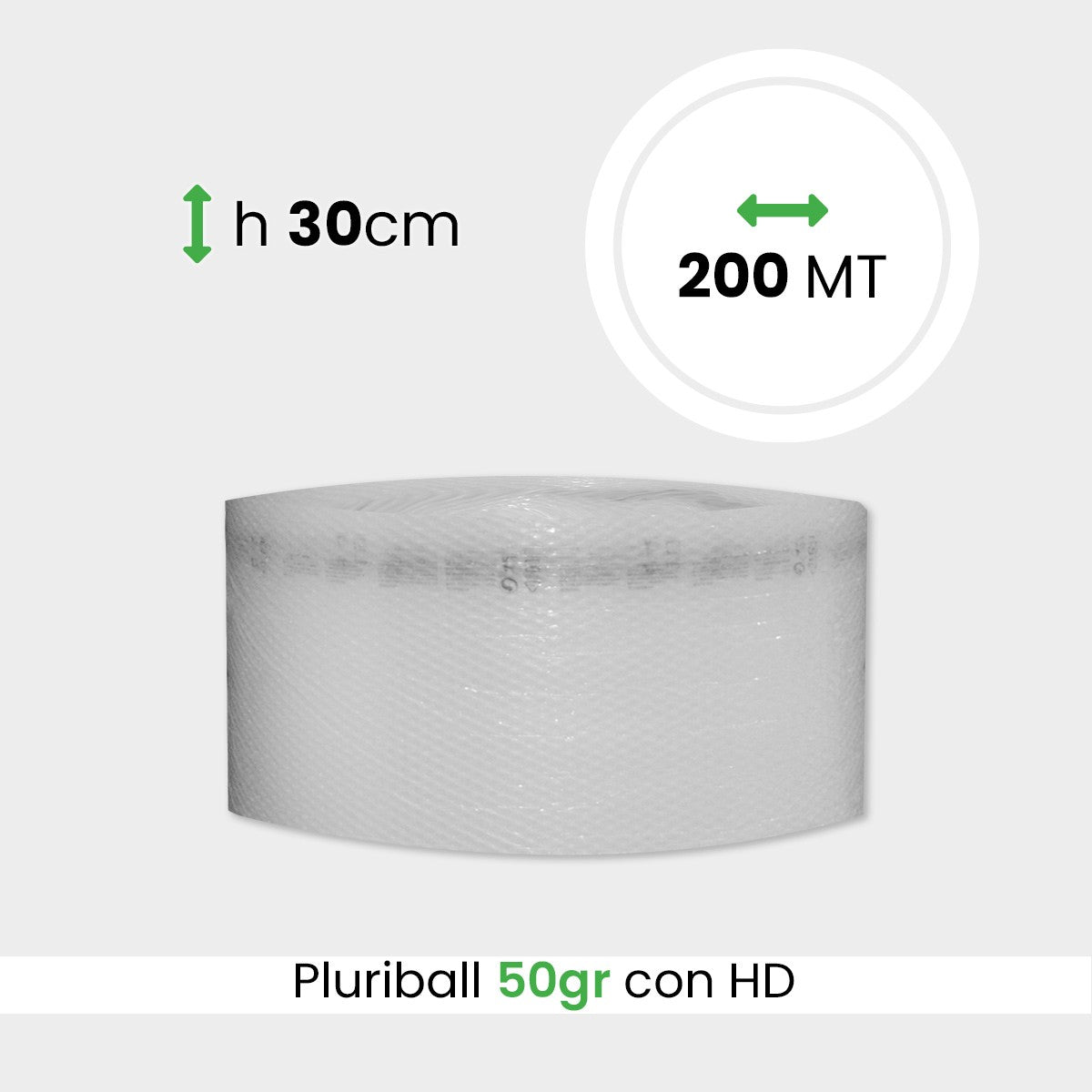 Pluriball leggero altezza 30 cm