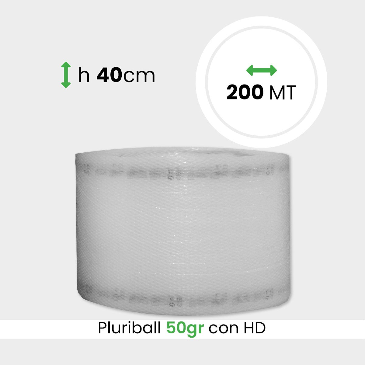 Pluriball leggero altezza 40 cm