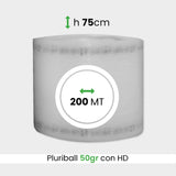 Pluriball leggero altezza 75 cm