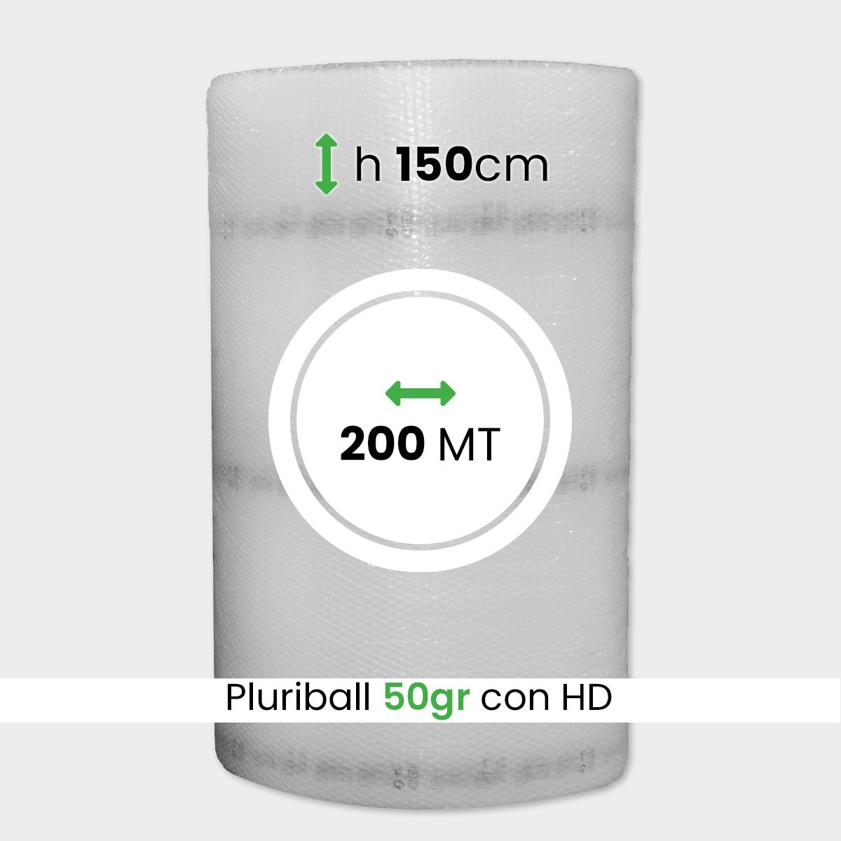 Pluriball leggero altezza 150 cm