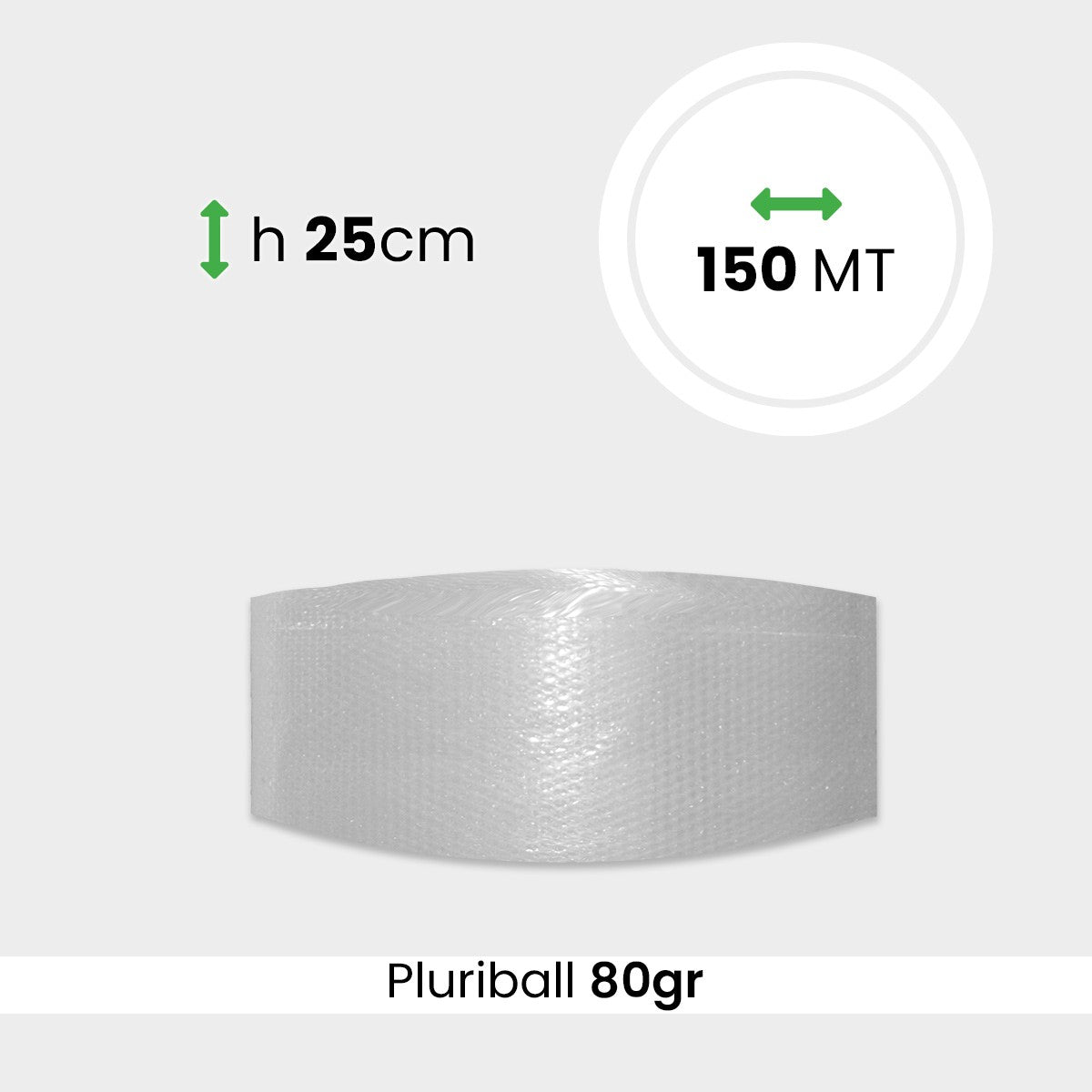 Pluriball media resistenza altezza 25 cm