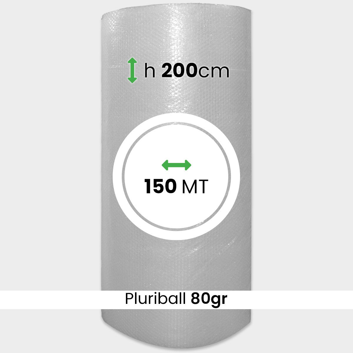 Pluriball media resistenza altezza 200 cm