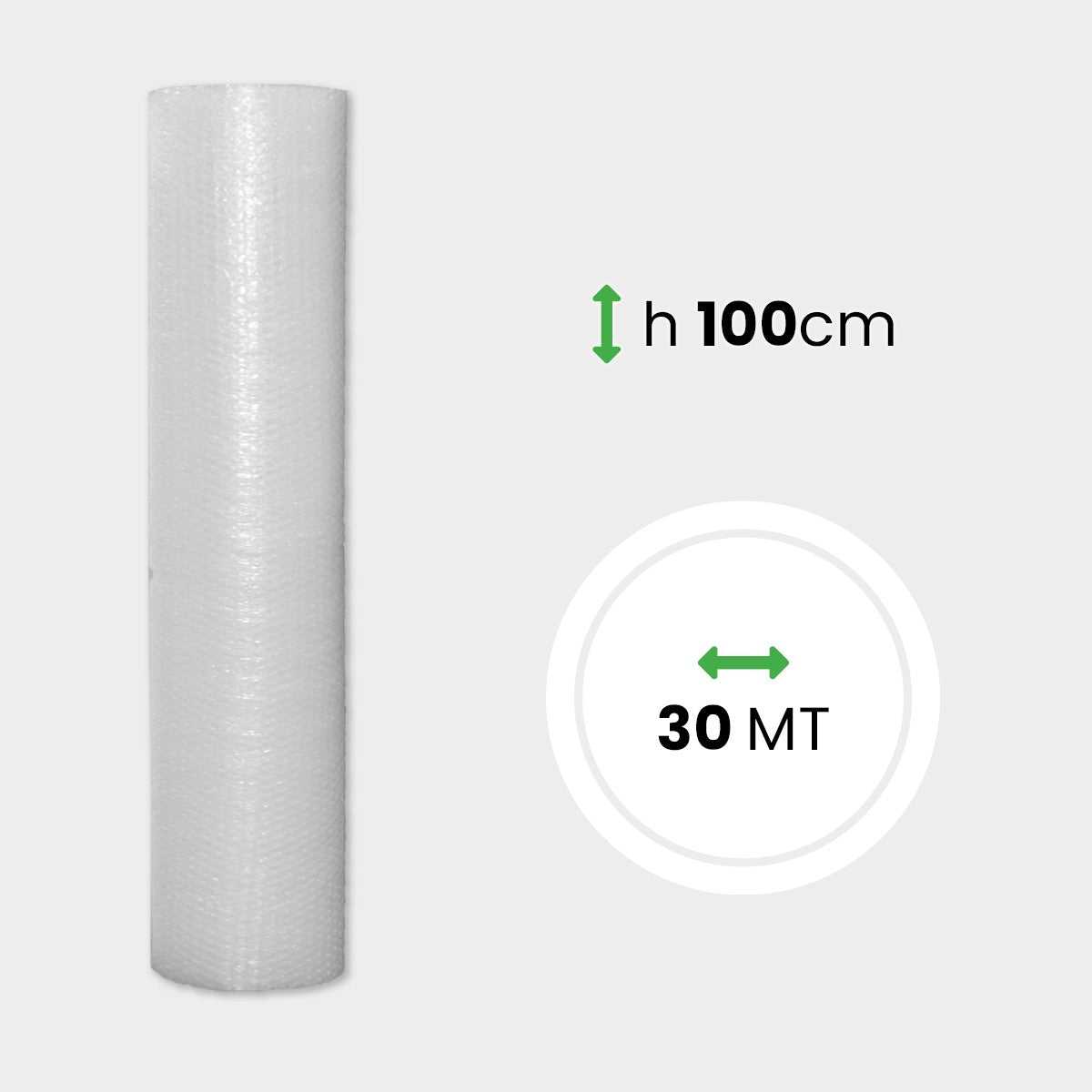 Pluriball Miniroll 35 gr H 100 cm lunghezza 30 mt