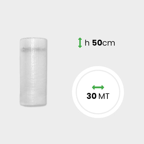 Pluriball Miniroll 35 gr + HD H 50 cm L 30 mt