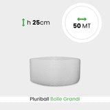Bobina Pluriball bolle grandi altezza 25 cm lunghezza 50 mt