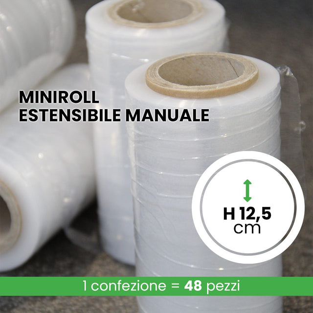 Film Estensibile Manuale formato miniroll H.12,5 23 MY