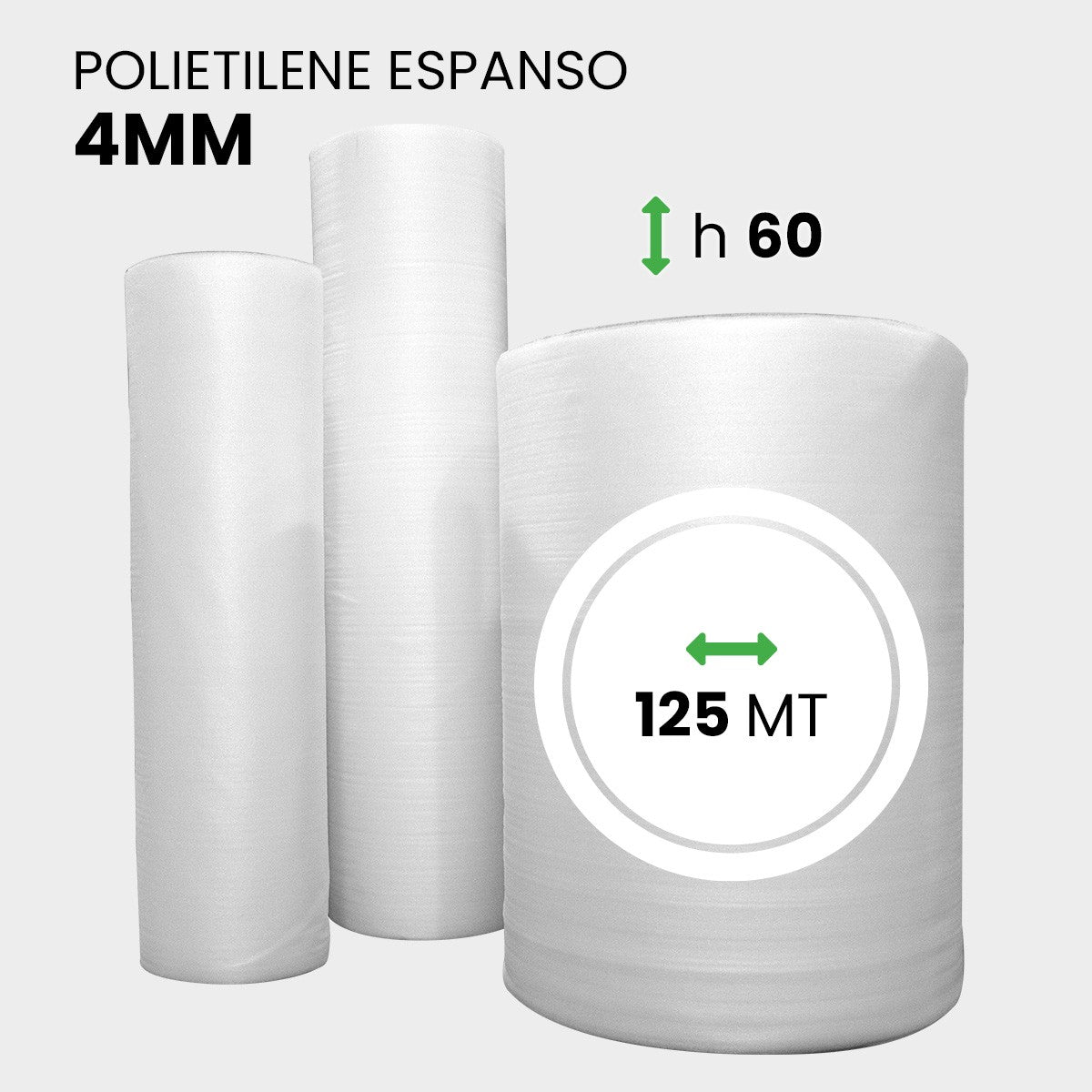 Bobina Espanso altezza 60 cm lunghezza 125 metri
