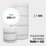 Rotolo Polietilene Espanso + HD altezza 100 cm lunghezza 250 metri