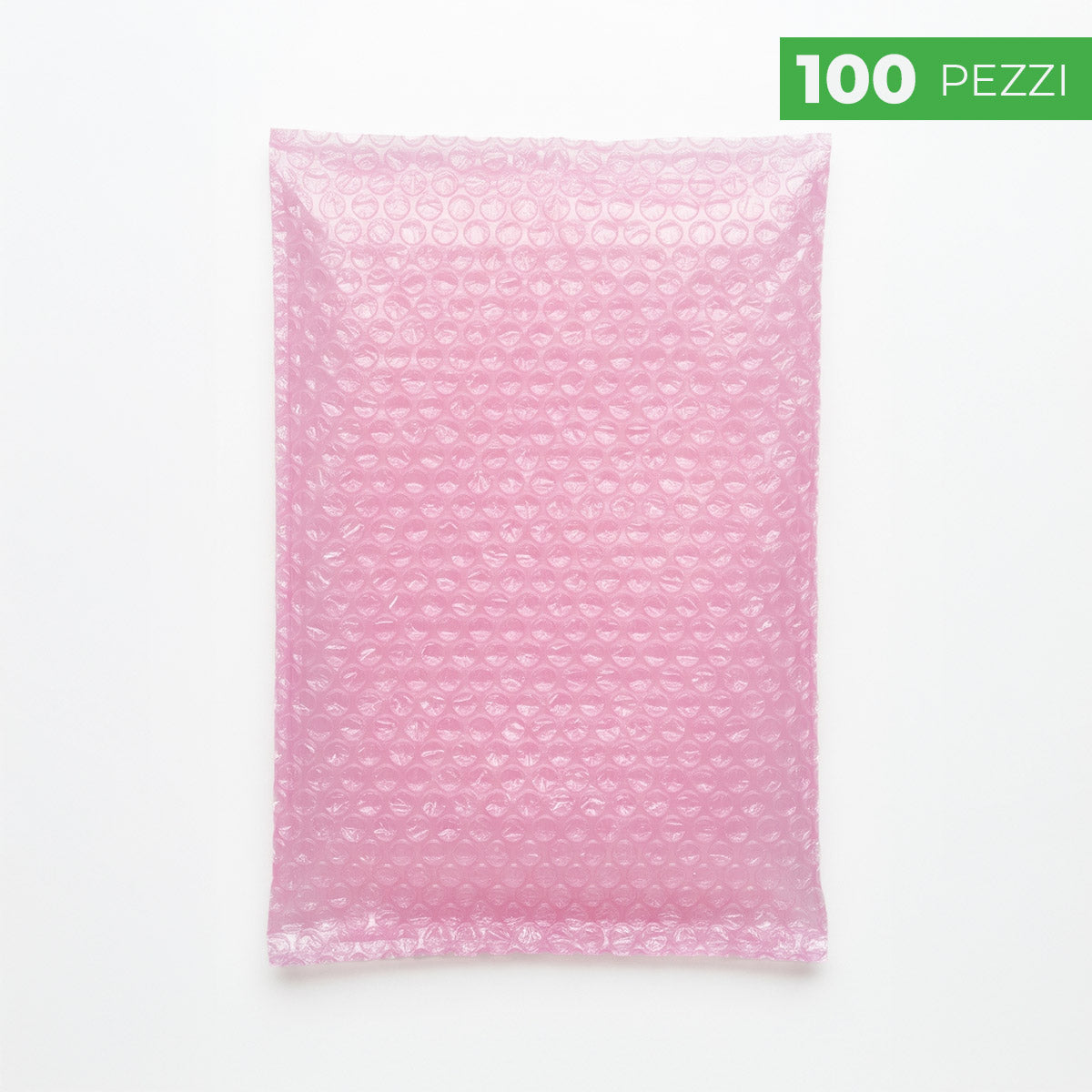 Busta in Pluriball Antistatico Rosa 100 pezzi